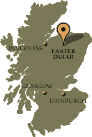 Easter Duair Location Map